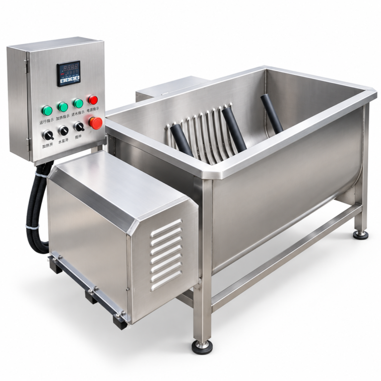 Stirring Type Poultry Scalding Tank, Electric Heating Chicken Duck Goose Scalder with Temperature Control